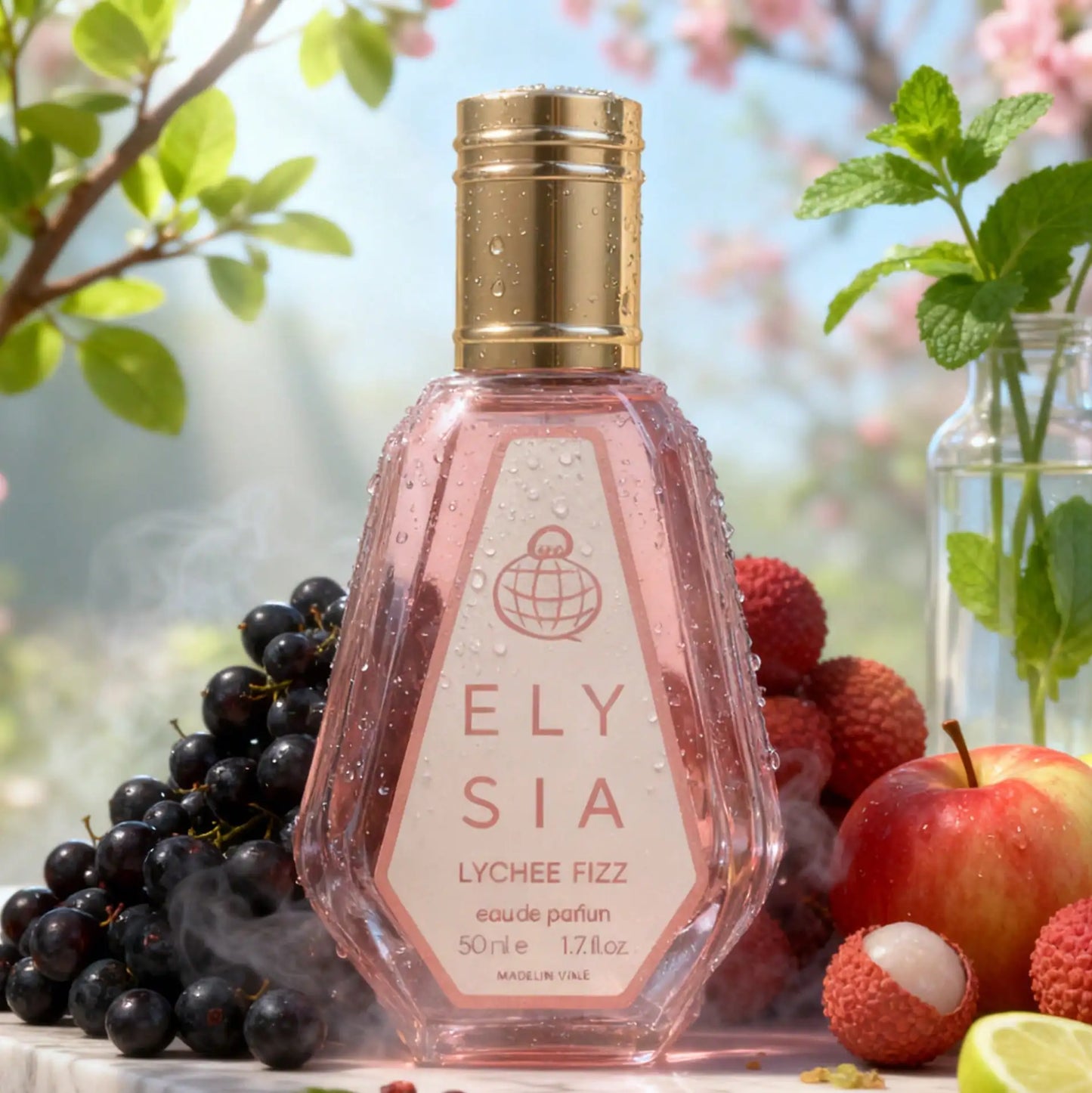 Parfum Fragrance World Elysia Lychee Fizz 50ml Femme - Eau de Parfum Fruité