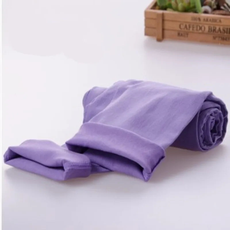 Legging Fille Couleur Candy Élastique 2-11 Ans - Pantalon Crayon Printemps Automne