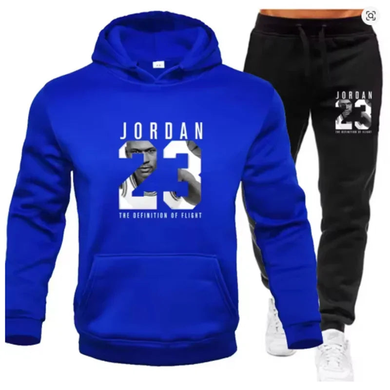 Ensemble Tracksuit Mixte 2025 - Hoodie + Sweatpants Sportswear Printemps