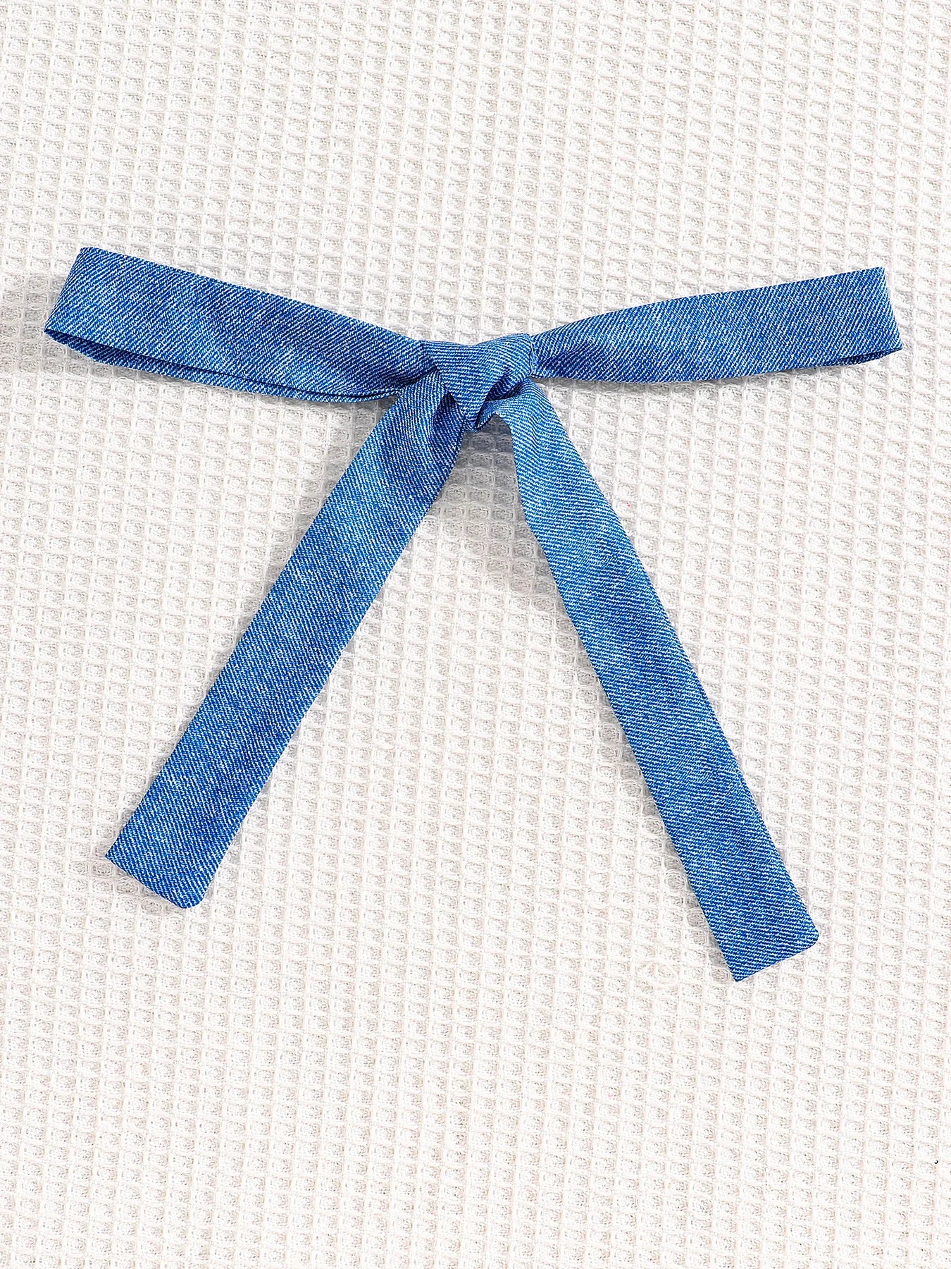 Ensemble Fille Été 2 Pièces Papillon - Top Bretelles Halter + Jupe Denim Stretch Casual