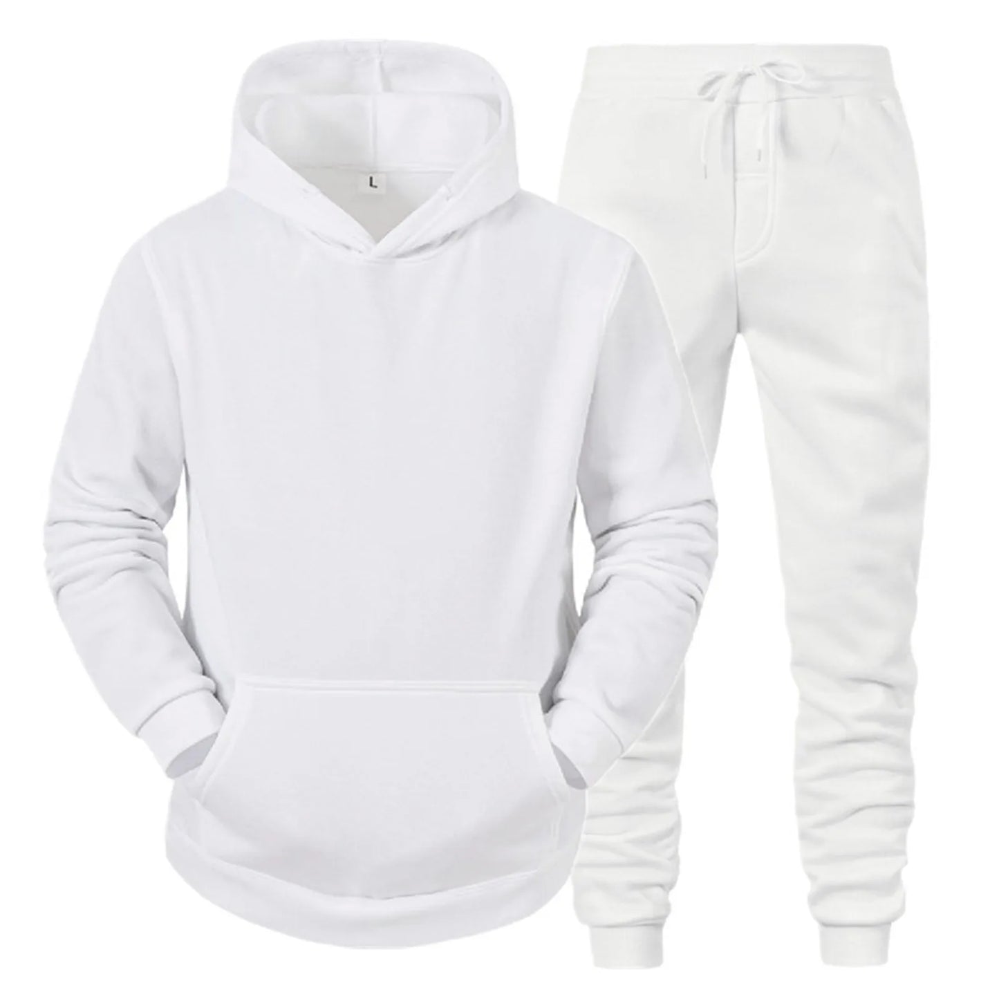 Ensemble Sportswear Homme - Hoodie + Pantalon Jogging Printemps Automne