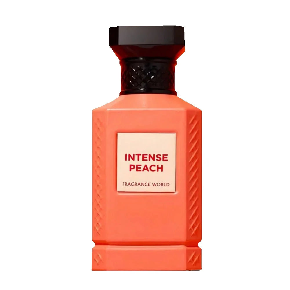 Parfum Unisexe World Intense Peach 100ml - Eau de Parfum Fruitée Florale Pêche Spray Cadeau