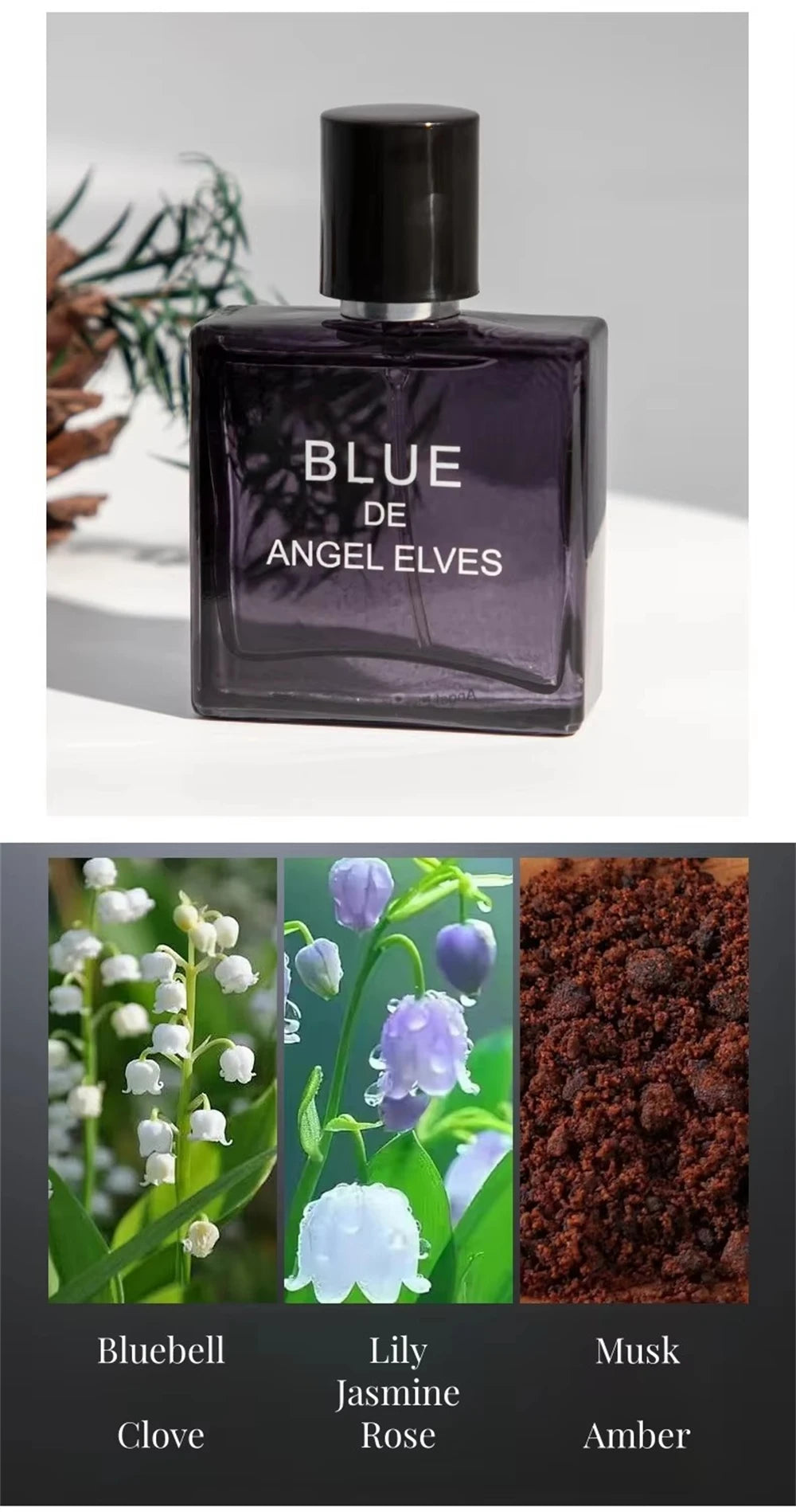 Coffret Parfum Homme Luxe 4x120ml - Eau de Cologne Florale Végétale Masculin Cadeau Élégant