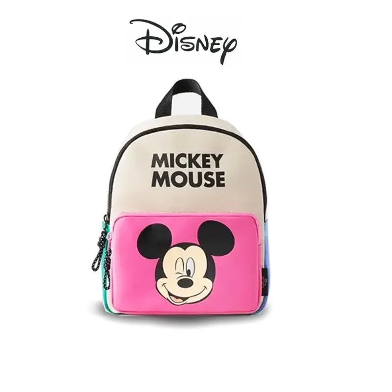 Sac à Dos Disney Mickey Minnie Toile Grande Capacité - Backpack École Fille Garçon Fashion