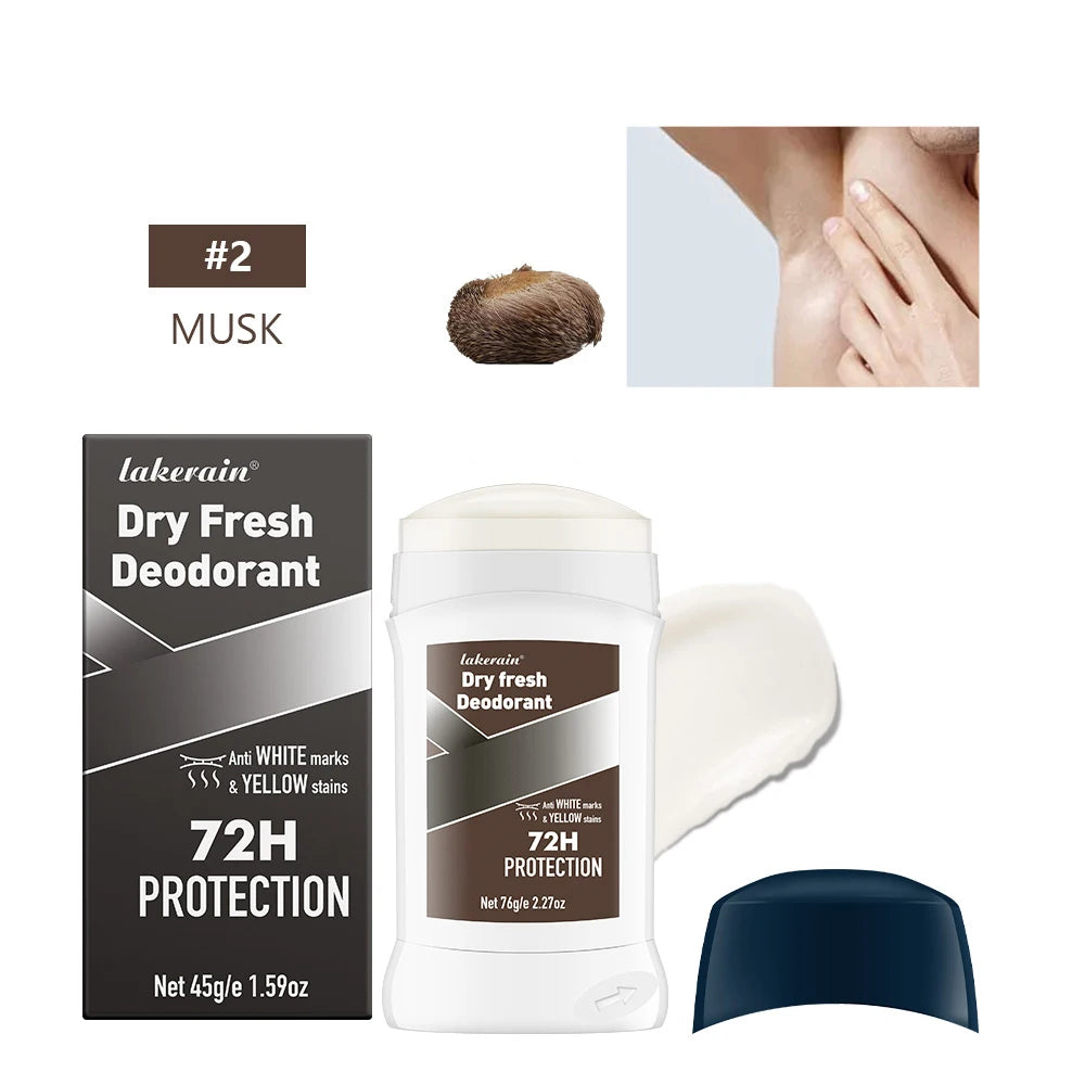 Crème Déodorante Homme Corps Complet - Anti-Odeur Aisselles Longue Durée