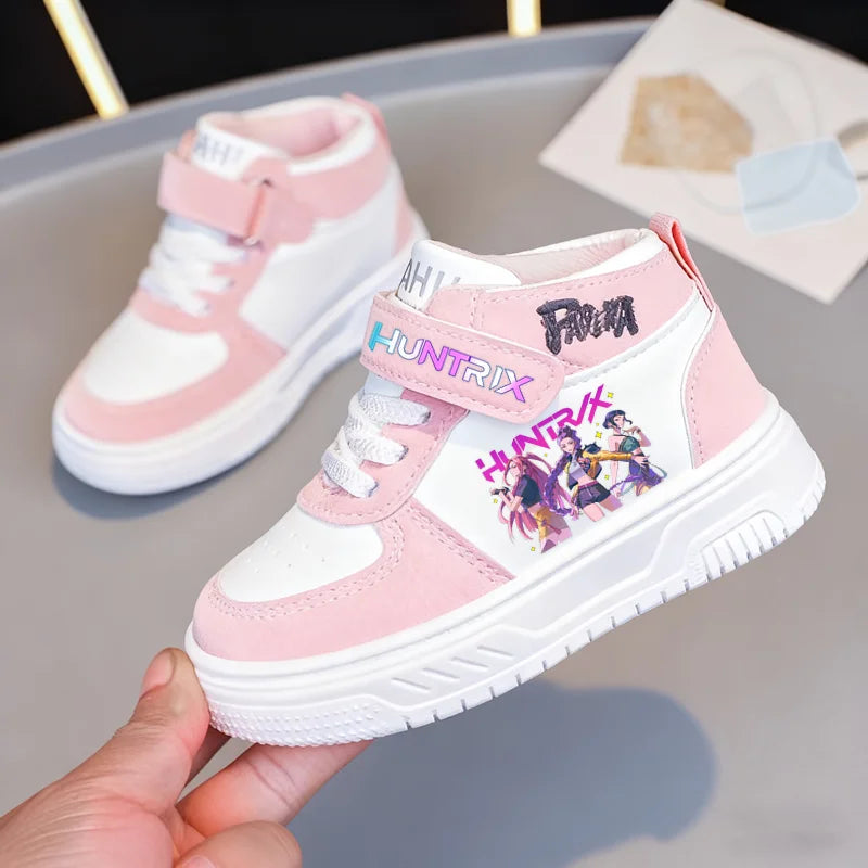 Baskets Enfant Demon Slayer KPop - Sneakers Sport Cartoon Légères Fille Garçon Casual