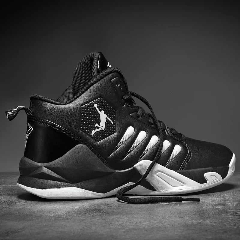 Baskets Basketball Mixte - Respirantes Amorti Antidérapantes Training Gym