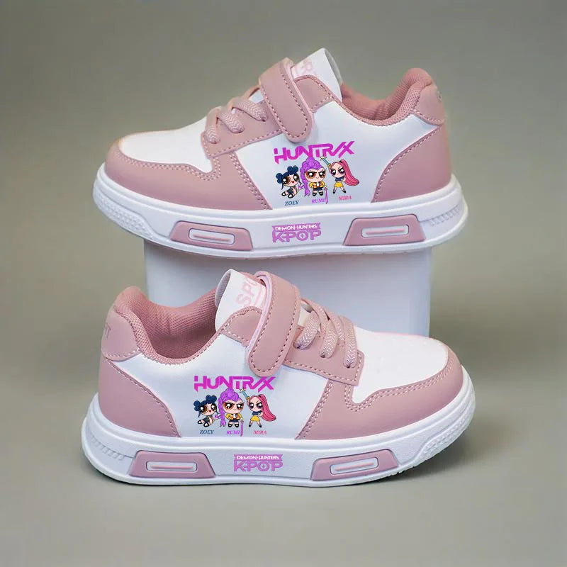 Baskets Enfant Casual KPop Demon Hunters - Chaussures Sport Antidérapantes Filles