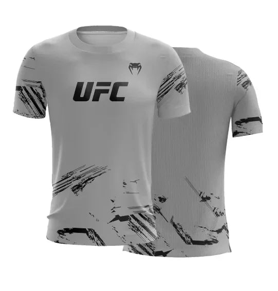 T-Shirt Homme UFC Arts Martiaux - MMA Training Fitness Col Rond