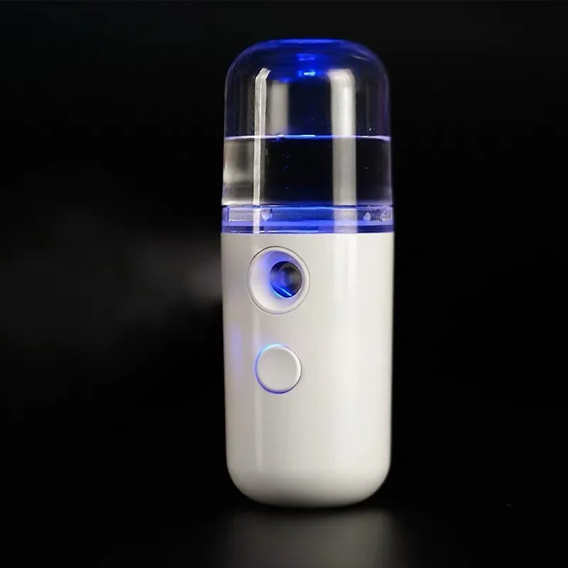 Mini Humidificateur 30ml Portable Rechargeable - Voiture Maison Bureau Brumisateur Visage Sans Fil Personnel Cool Mist