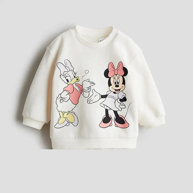 Ensemble Bébé Disney Manches Longues - Sweat Col Rond & Pantalon 2 Pièces Garçon Fille