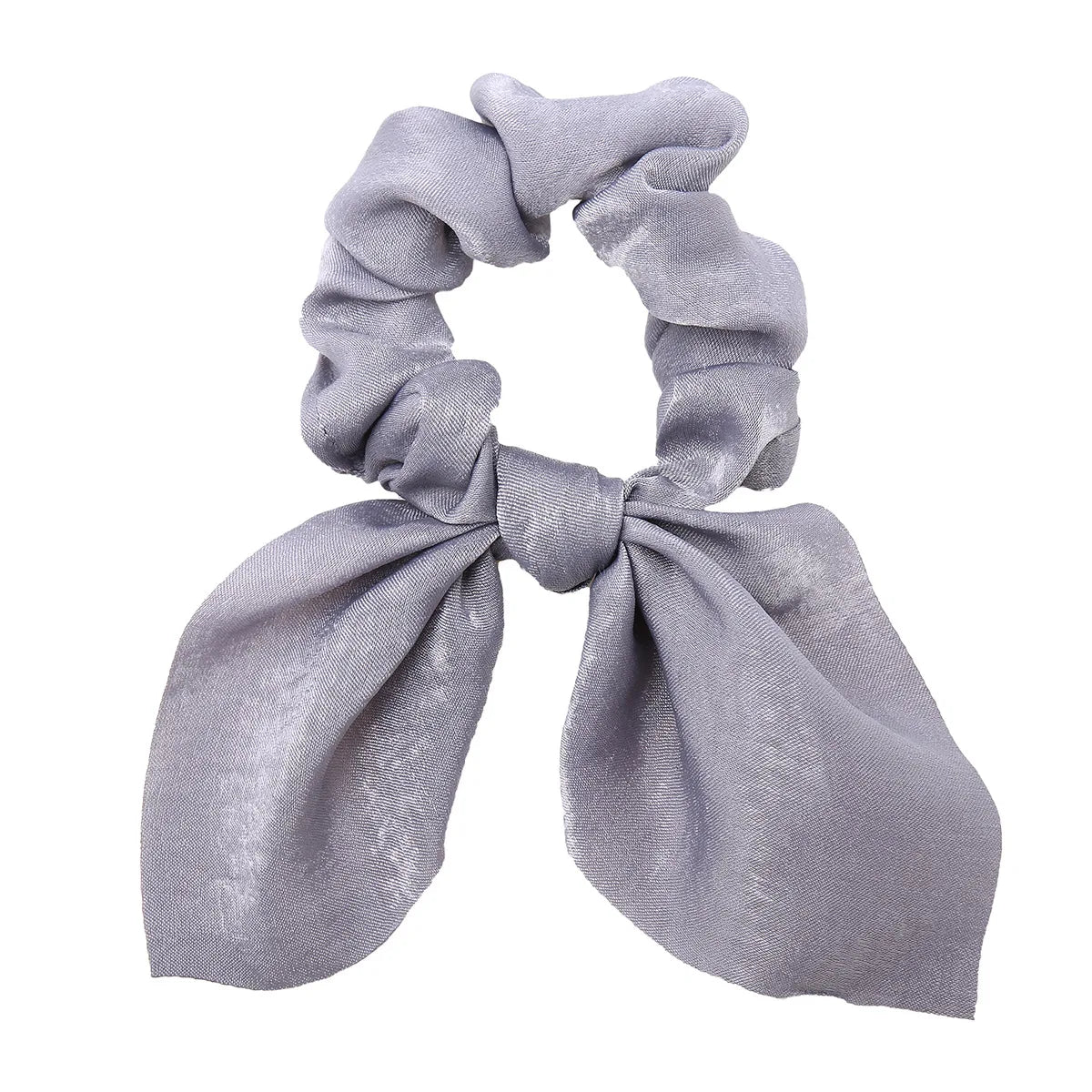 Chouchou Imprimé Floral Léopard Nœud Papillon - Élastique Cheveux Queue de Cheval Femme Fille Accessoires Mode