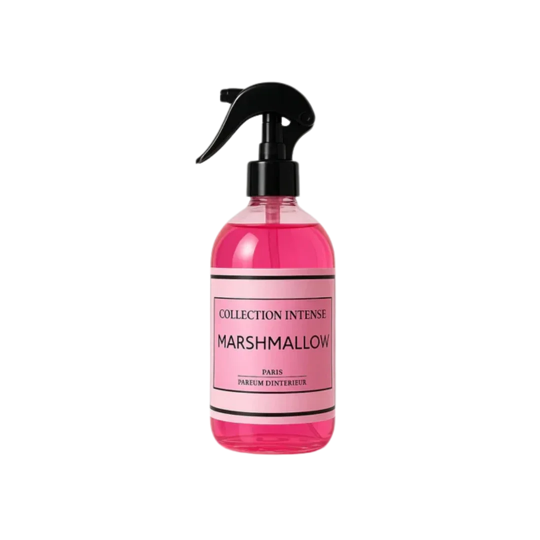 Parfum d'Intérieur MARSHMALLOW 250ml - Senteur Gourmande Vanille Guimauve - Collection Intense