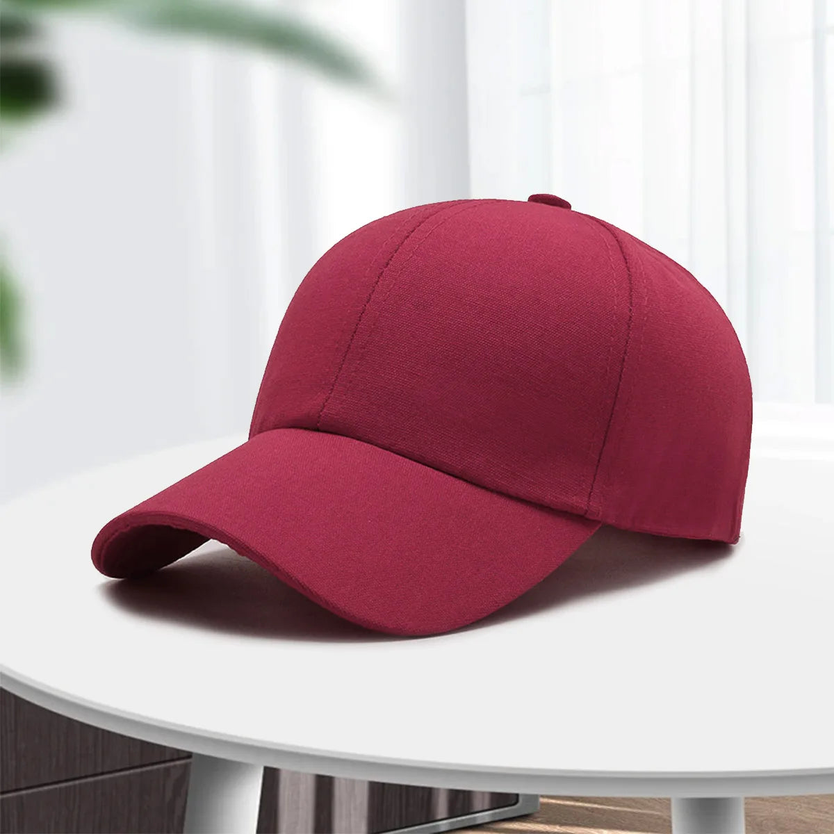 Casquette Visière Courbée Unisexe - Chapeau Baseball Uni Ajustable | Protection Solaire Extérieur