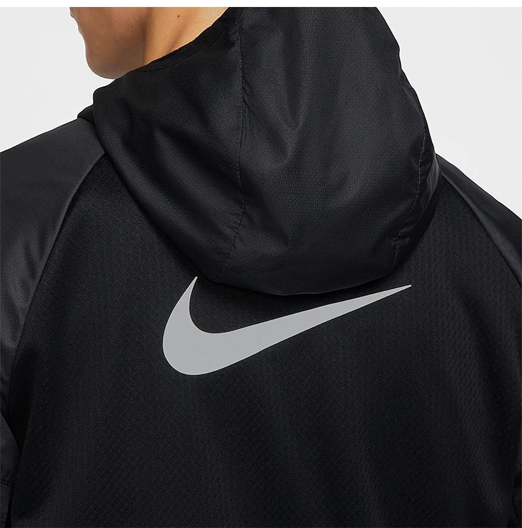 Veste Nike Therma-FIT Homme Running Capuche FZ1112-010 - Veste Sport Tissée
