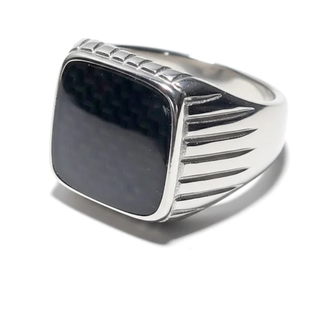 Bague Chevalière Acier Inoxydable