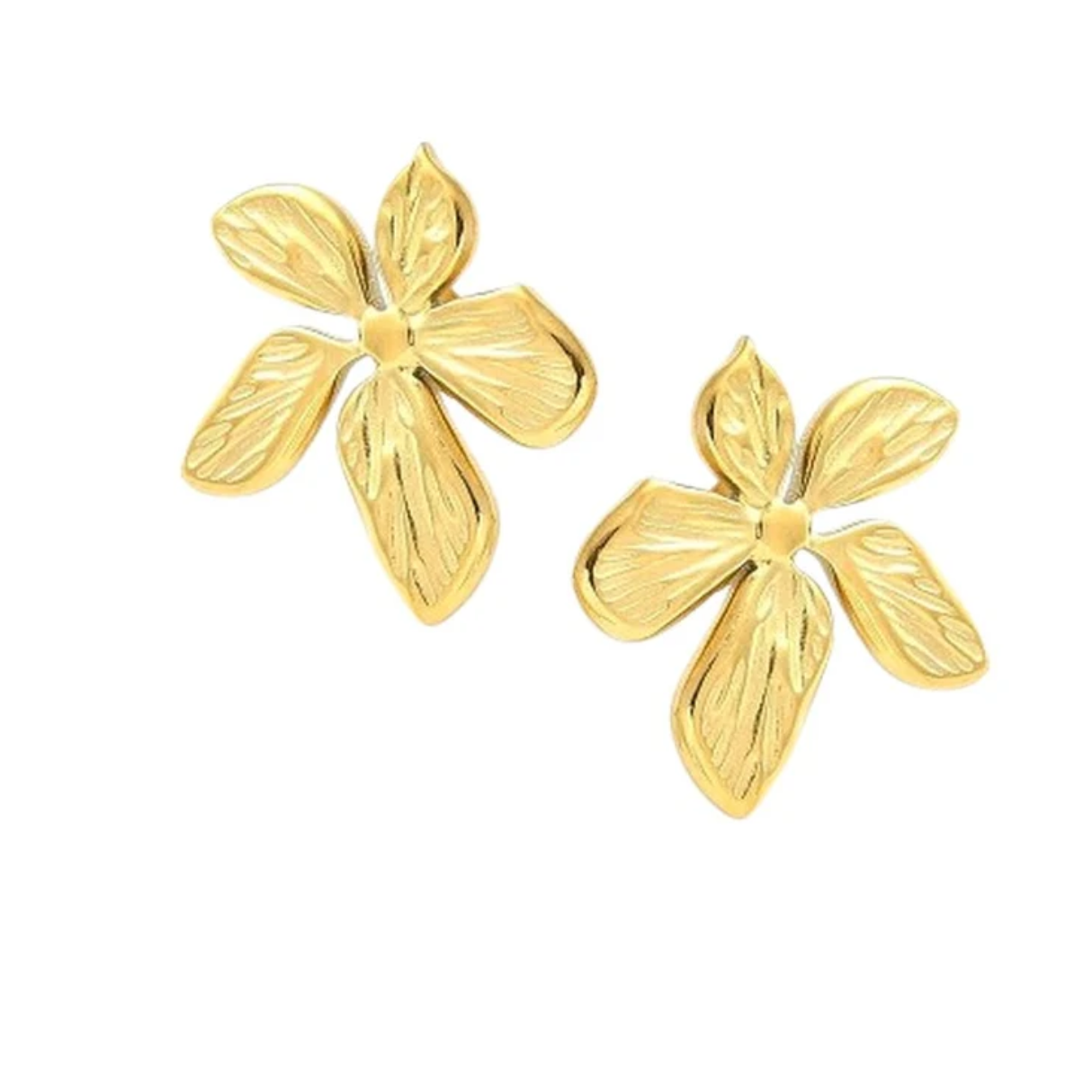 Boucles d'oreilles creoles argentees contour ondule bombe
