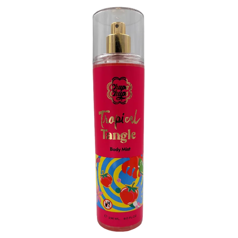 Brume Parfumée Corps Chupa Chups 236ml – Vanille, Pêche, Cerise ou Coco