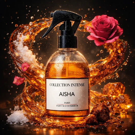 Parfum d'Intérieur AISHA 250ml - Senteur Florale Orientale Féminine - Collection Intense