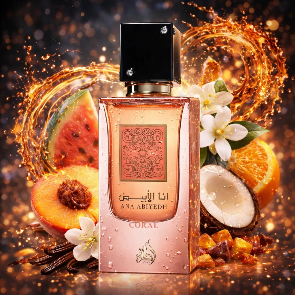 Parfum Lattafa Ana Abyedh Coral 60ml Mixte - Eau de Parfum Unisexe