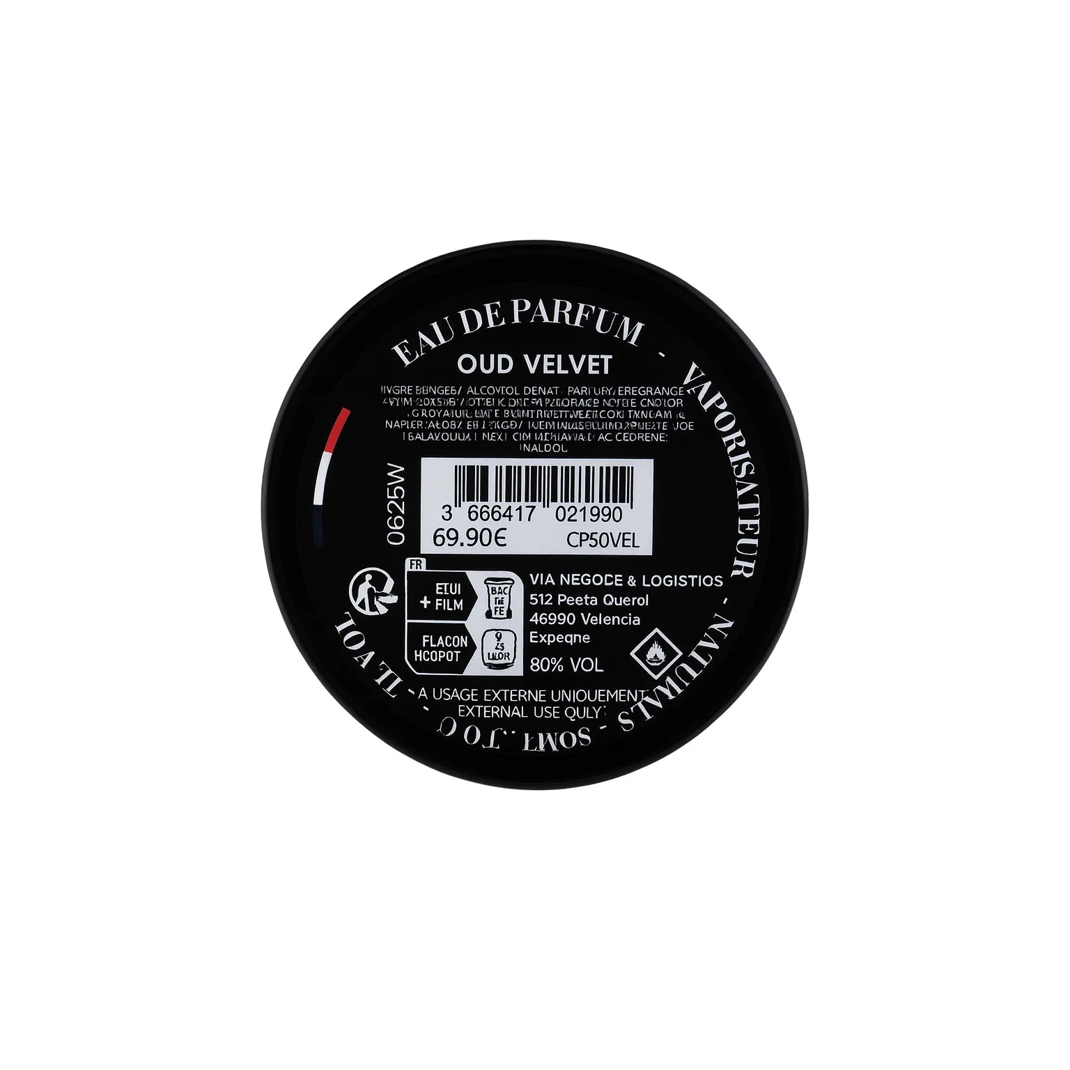 Collection Privée Oud Velvet – Eau de Parfum Mixte 50ml