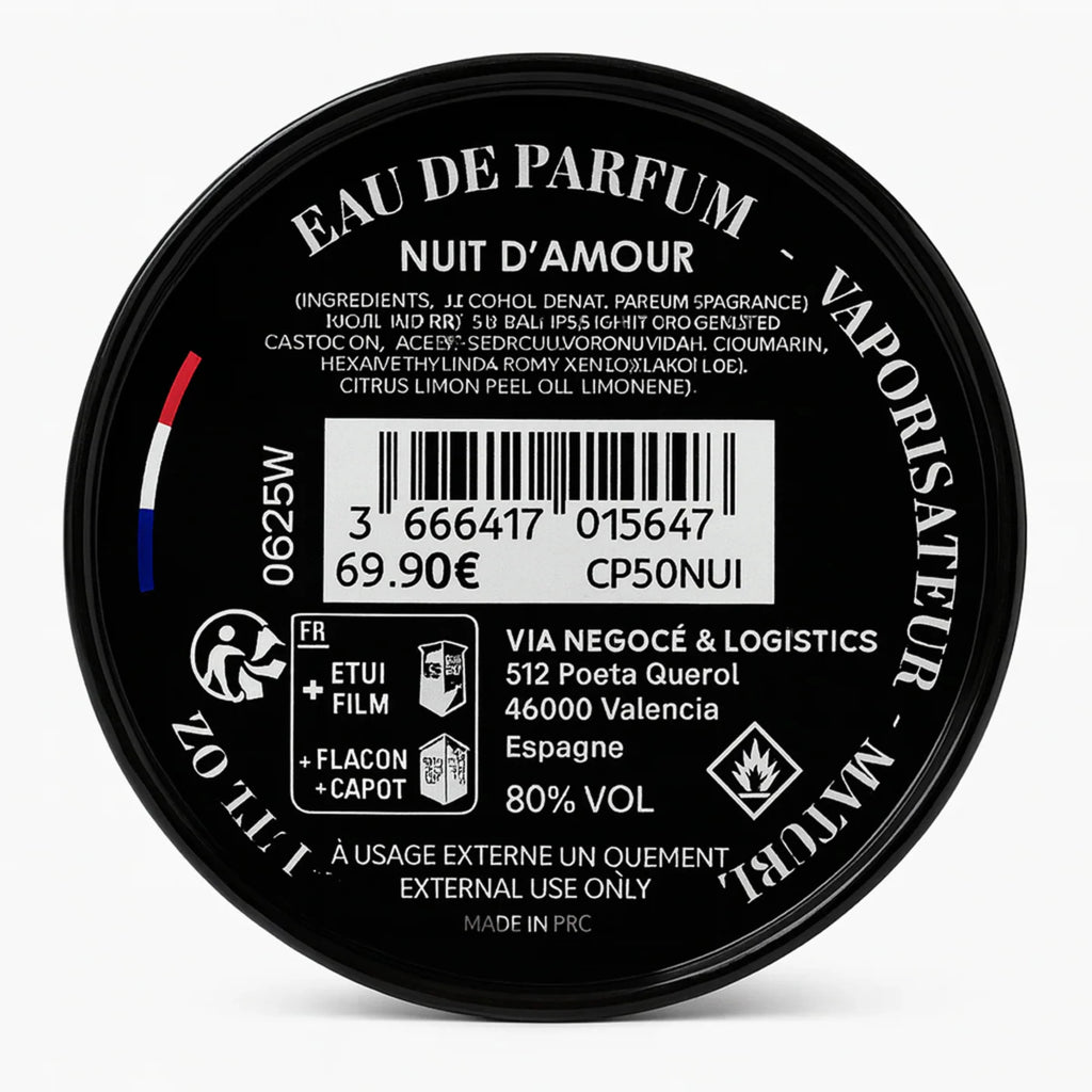 Collection Privée Nuit d'Amour – Eau de Parfum Mixte 50ml