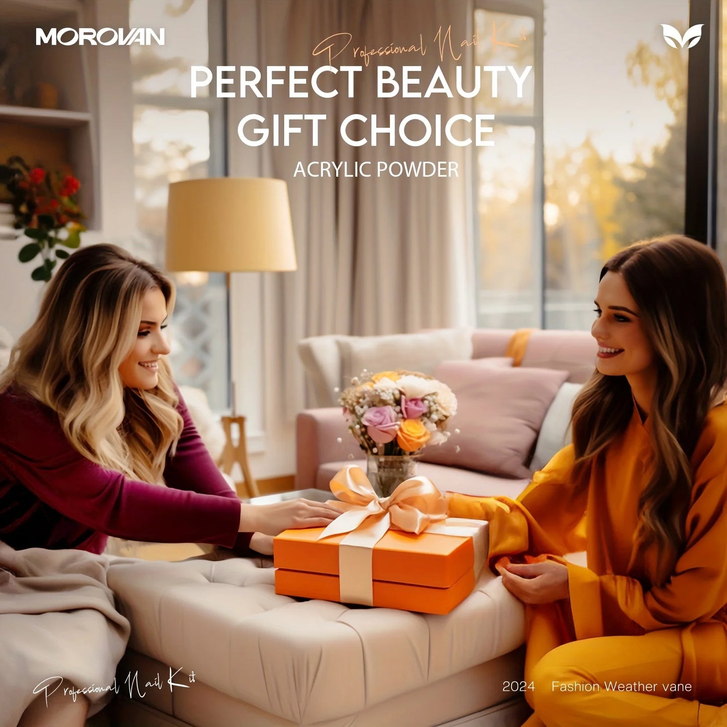 Poudre Acrylique 3-en-1 Beige Rose - Séchage Rapide Sans Odeur Non Toxique Mélange Facile Sans Lampe Cadeau Femme Fille