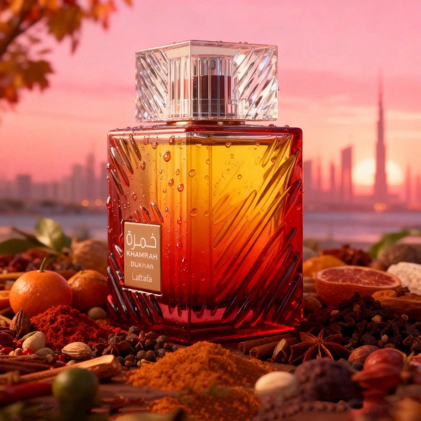 Lattafa Khamrah Dukhan 50ml - Parfum Homme Spicé Ambré Oriental