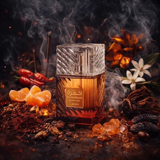 Lattafa Khamrah Dukhan 50ml - Parfum Homme Spicé Ambré Oriental