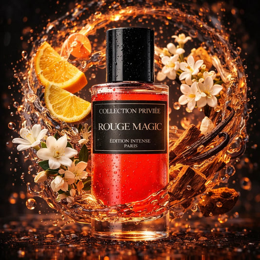 Parfum Red Magic 50ml Femme - Eau de Parfum Collection Privée Envoûtant Longue Tenue
