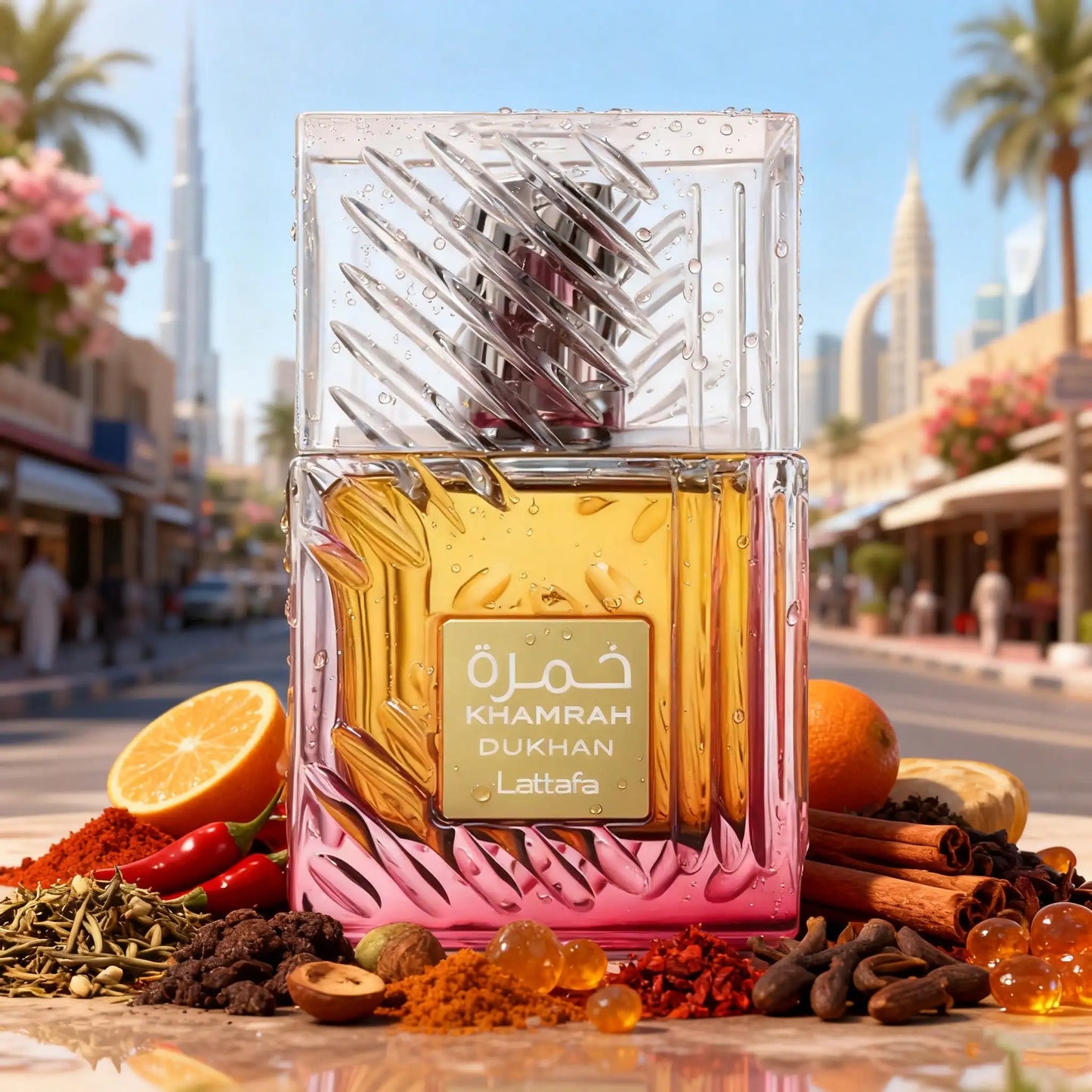 Lattafa Khamrah Dukhan 50ml - Parfum Homme Spicé Ambré Oriental