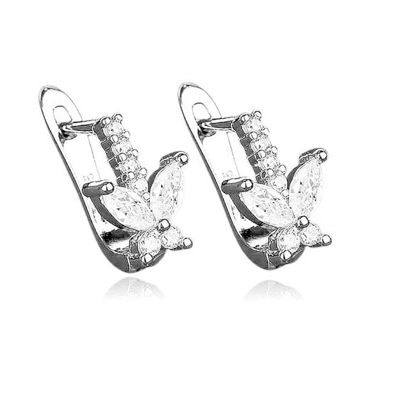 Boucles d'oreilles argent 925 Chantal