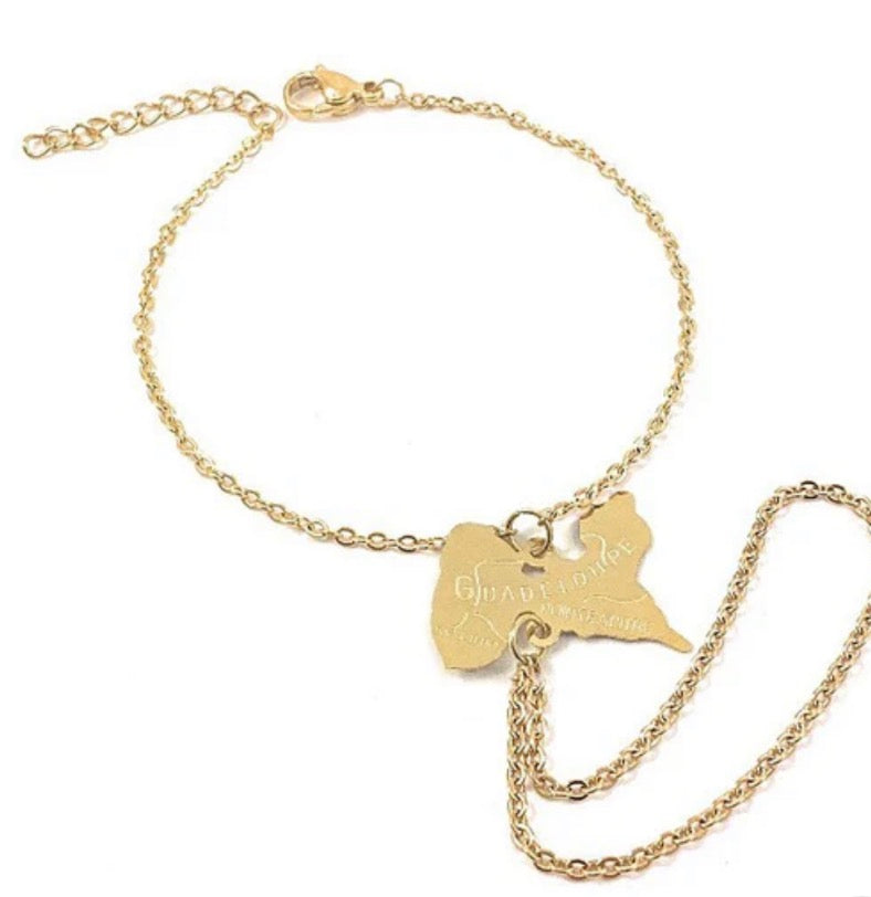 Bijou de main en acier inoxydable Guadeloupe