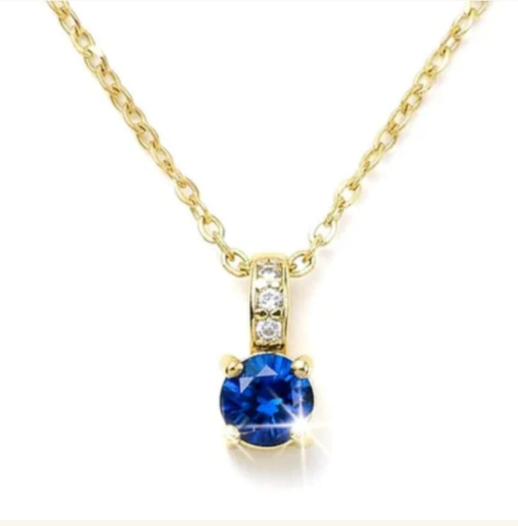 Collier Oxyde Bleu Nuit /vert /noir /rose ou bleu turquoise Plaqué Or