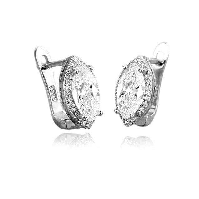 Boucles d'oreilles argent 925 Sarah