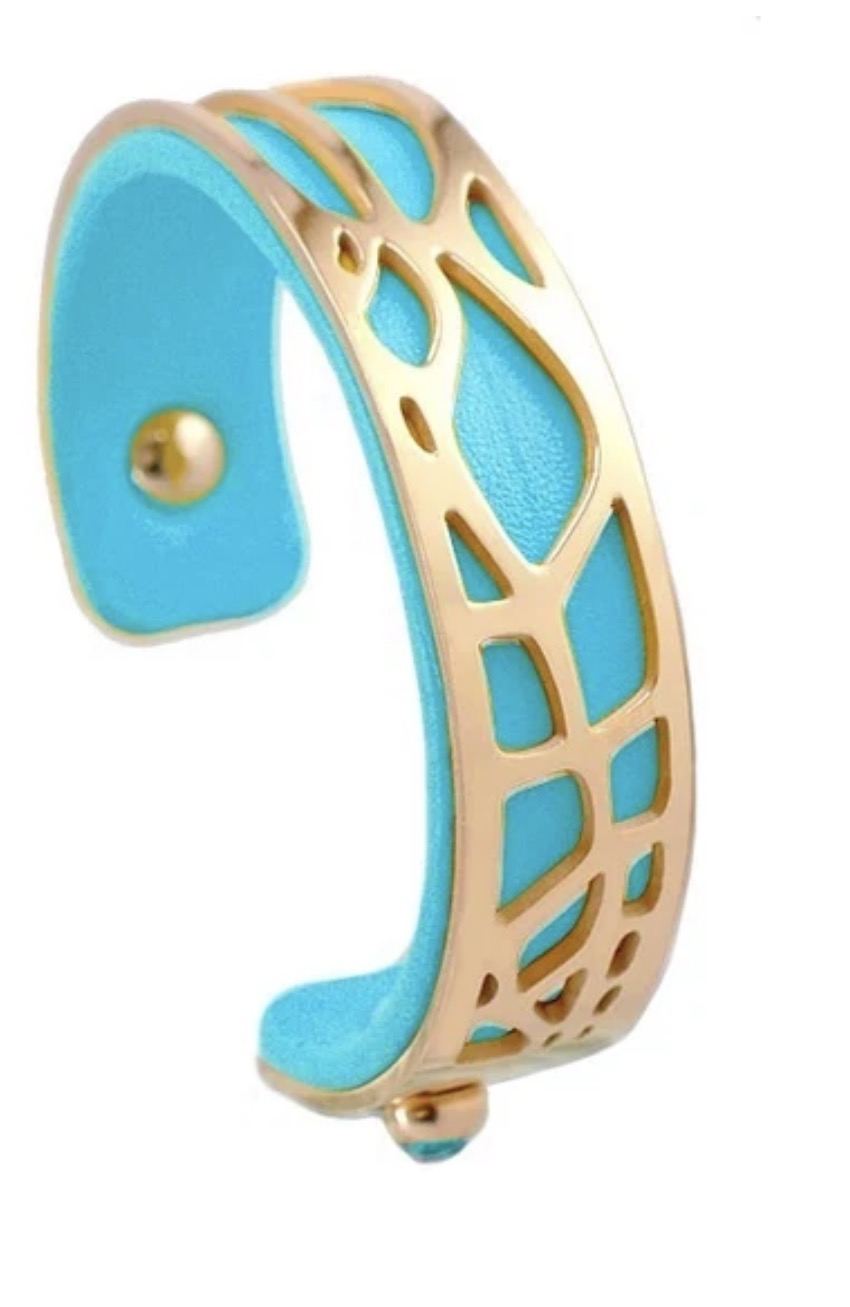 Bracelet pour femme - Acier inoxydable cuir nouveau (limité) plusieurs coloris