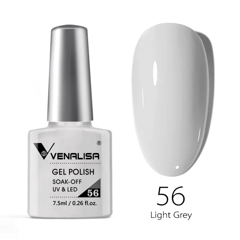 Vernis Gel Ongles Paillettes Réfléchissantes VENALISA - Néon Couverture Complète UV Manucure Nail Art