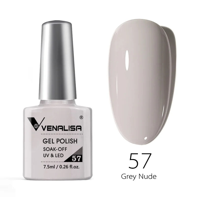 Vernis Gel Ongles Paillettes Réfléchissantes VENALISA - Néon Couverture Complète UV Manucure Nail Art