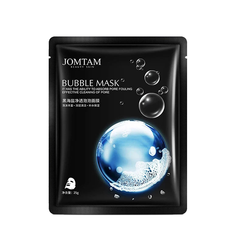 Masque Visage Fruits Naturels Plantes - Hydratant Contrôle Sébum Myrtille Concombre Grenade Aloe Vera Tissu