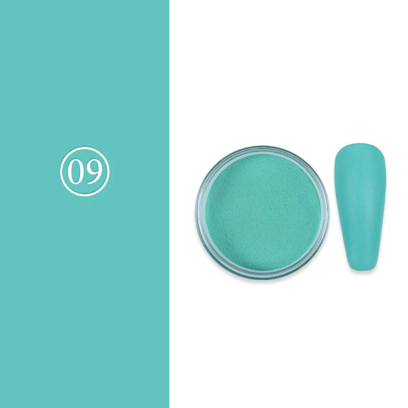 Set Poudre Acrylique 15g Extension Ongles - Trempage Pigment Poussière Liquide Acrylique Manucure Design Sculpture Kit