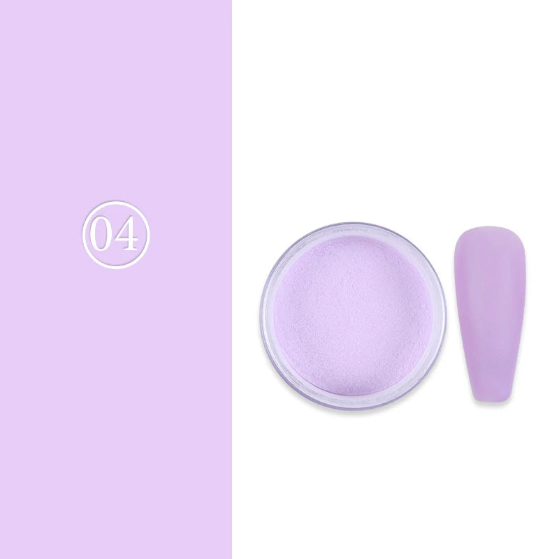 Set Poudre Acrylique 15g Extension Ongles - Trempage Pigment Poussière Liquide Acrylique Manucure Design Sculpture Kit