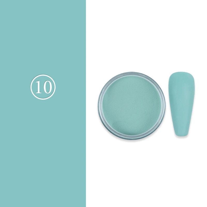 Set Poudre Acrylique 15g Extension Ongles - Trempage Pigment Poussière Liquide Acrylique Manucure Design Sculpture Kit