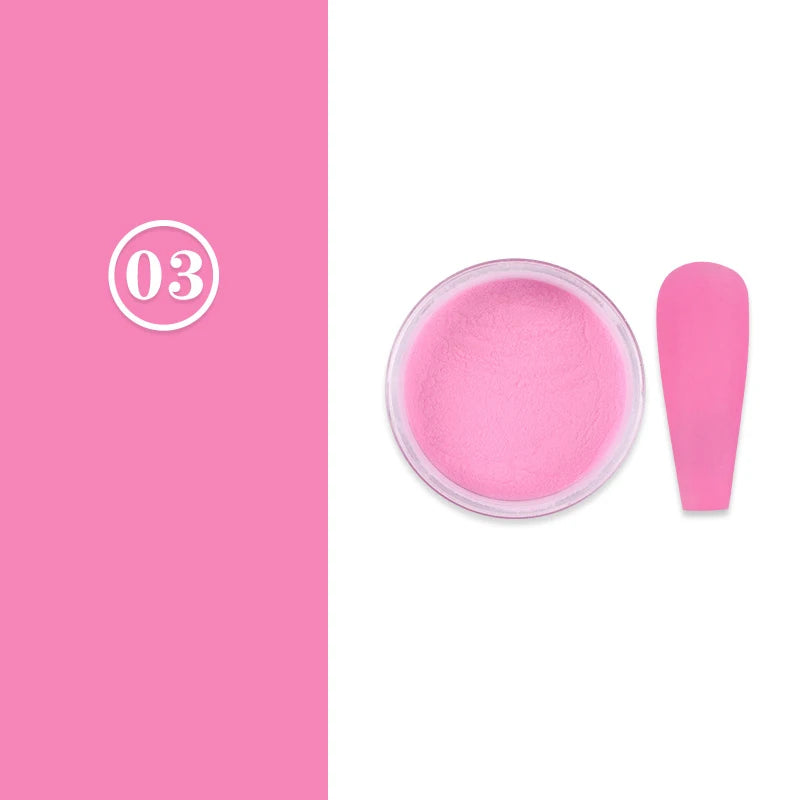 Set Poudre Acrylique 15g Extension Ongles - Trempage Pigment Poussière Liquide Acrylique Manucure Design Sculpture Kit