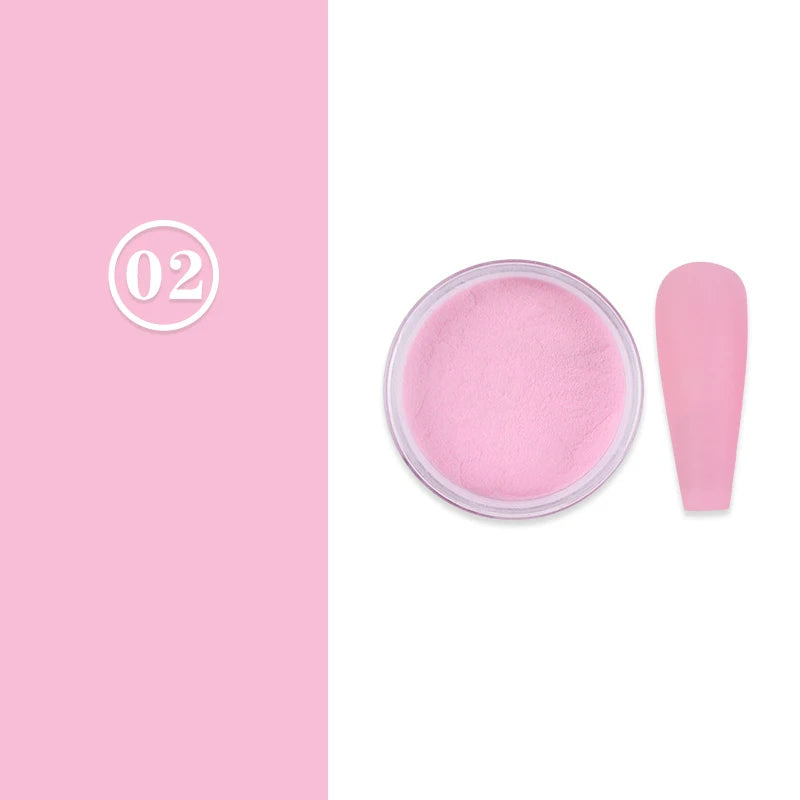 Set Poudre Acrylique 15g Extension Ongles - Trempage Pigment Poussière Liquide Acrylique Manucure Design Sculpture Kit