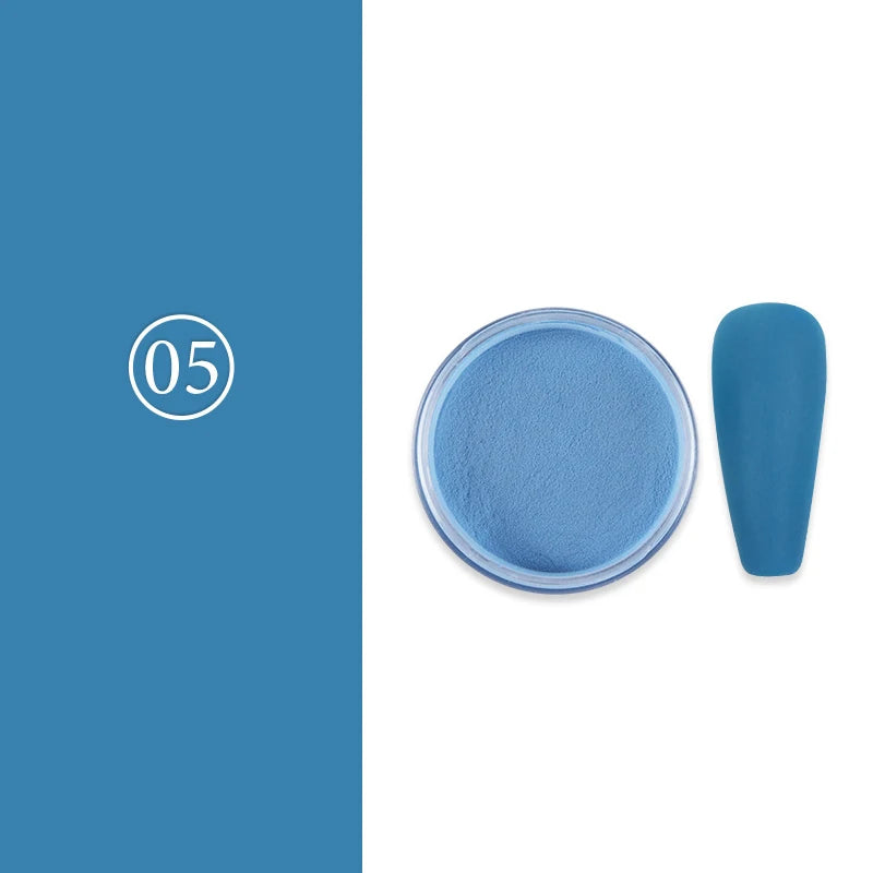 Set Poudre Acrylique 15g Extension Ongles - Trempage Pigment Poussière Liquide Acrylique Manucure Design Sculpture Kit