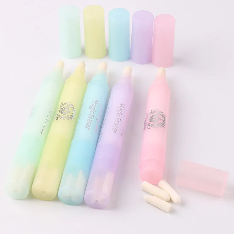 Lot 5 Stylos Dissolvant Vernis à Ongles - Correcteur Nettoyant Gel UV Sans Liquide Manucure Ongle DIY Nail Art