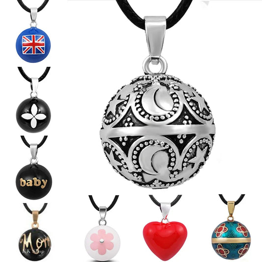 Collier Bola Grossesse Eudora Angel Caller - Pendentif Musical Harmonie Femme Enceinte