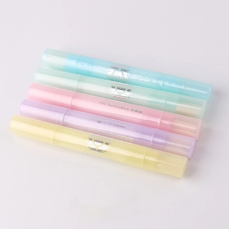 Lot 5 Stylos Dissolvant Vernis à Ongles - Correcteur Nettoyant Gel UV Sans Liquide Manucure Ongle DIY Nail Art