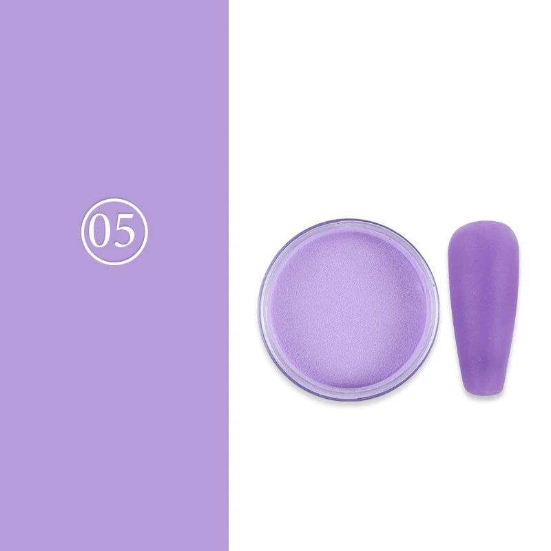 Set Poudre Acrylique 15g Extension Ongles - Trempage Pigment Poussière Liquide Acrylique Manucure Design Sculpture Kit