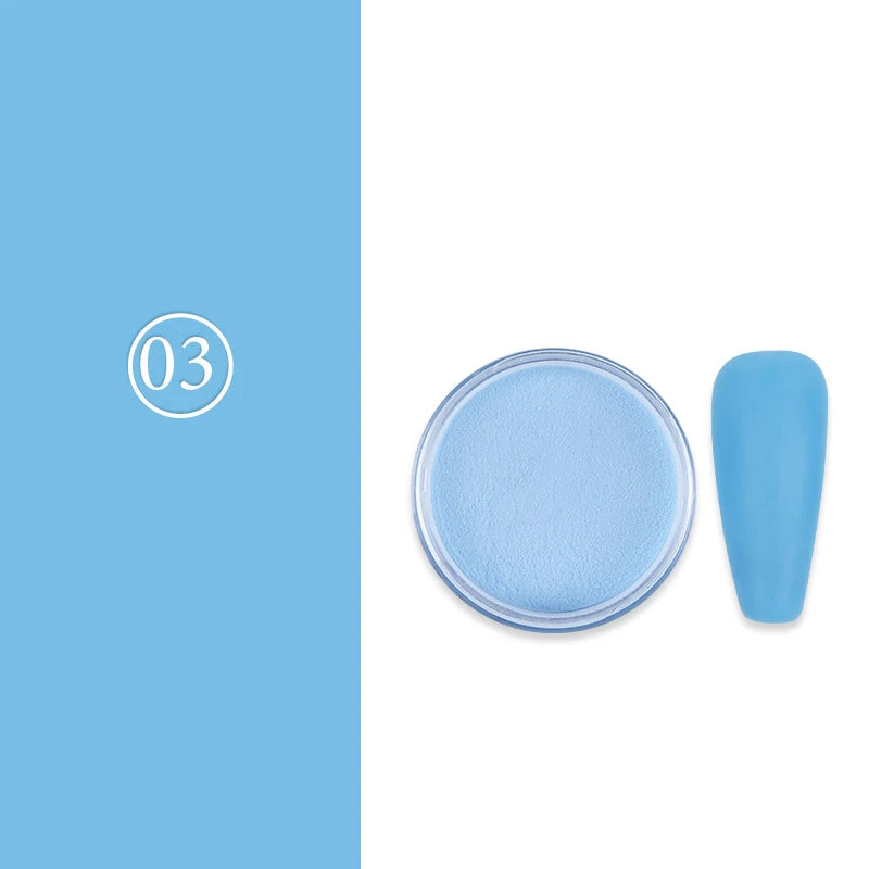 Set Poudre Acrylique 15g Extension Ongles - Trempage Pigment Poussière Liquide Acrylique Manucure Design Sculpture Kit